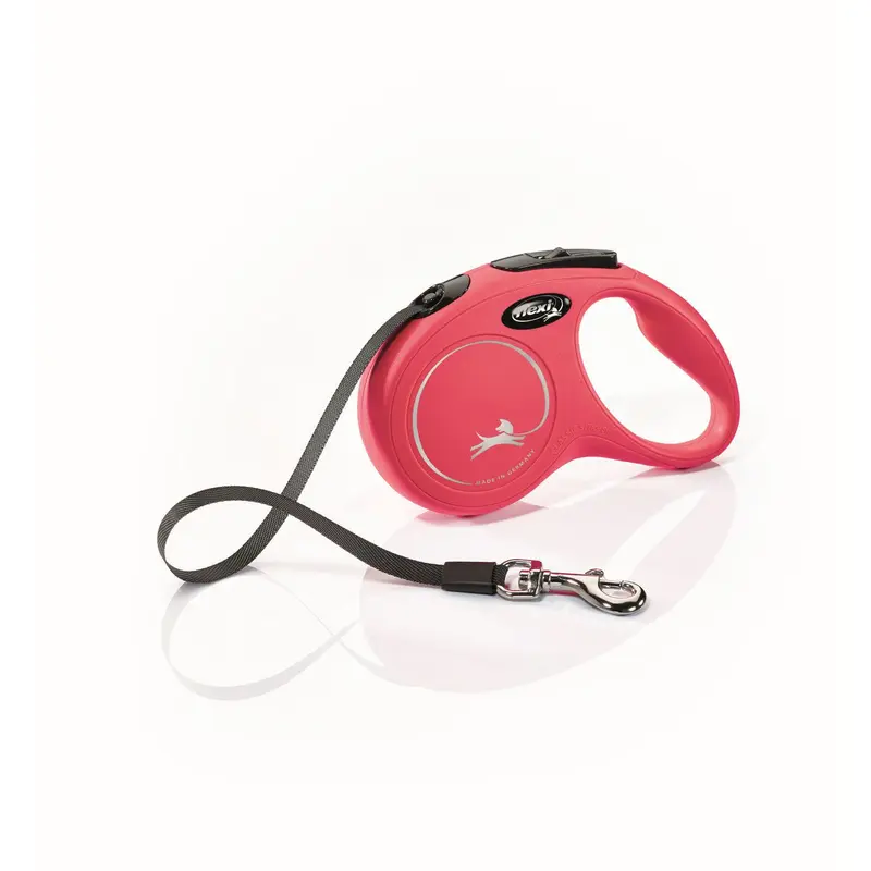 Flexi Flexi Classic Nylon Cord Dog Leash Red 16ft SM up to 33lb