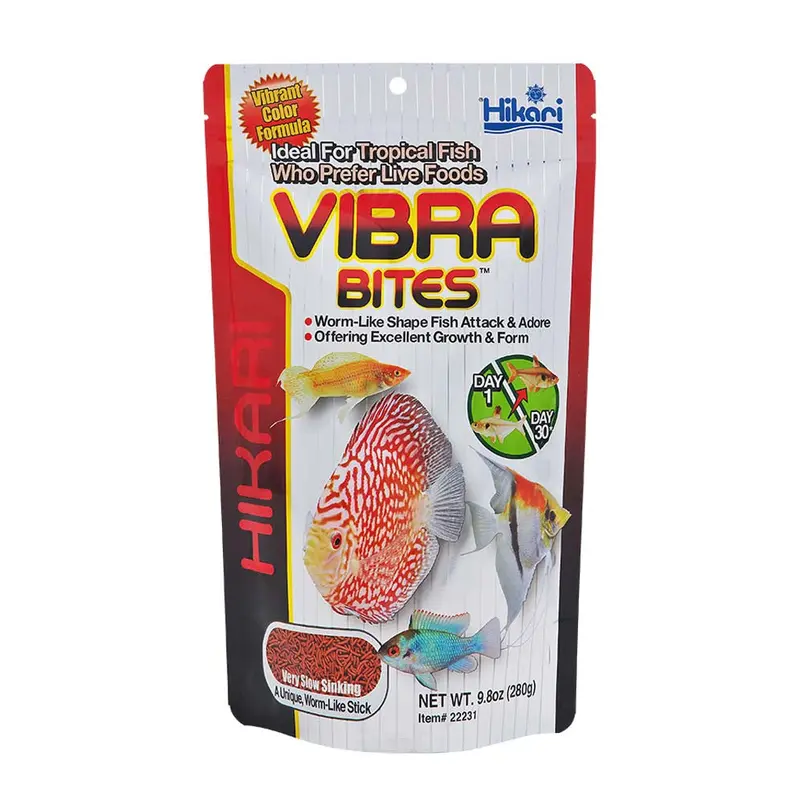 Hikari Vibra Bites Tropical Fish Food 9.8 oz