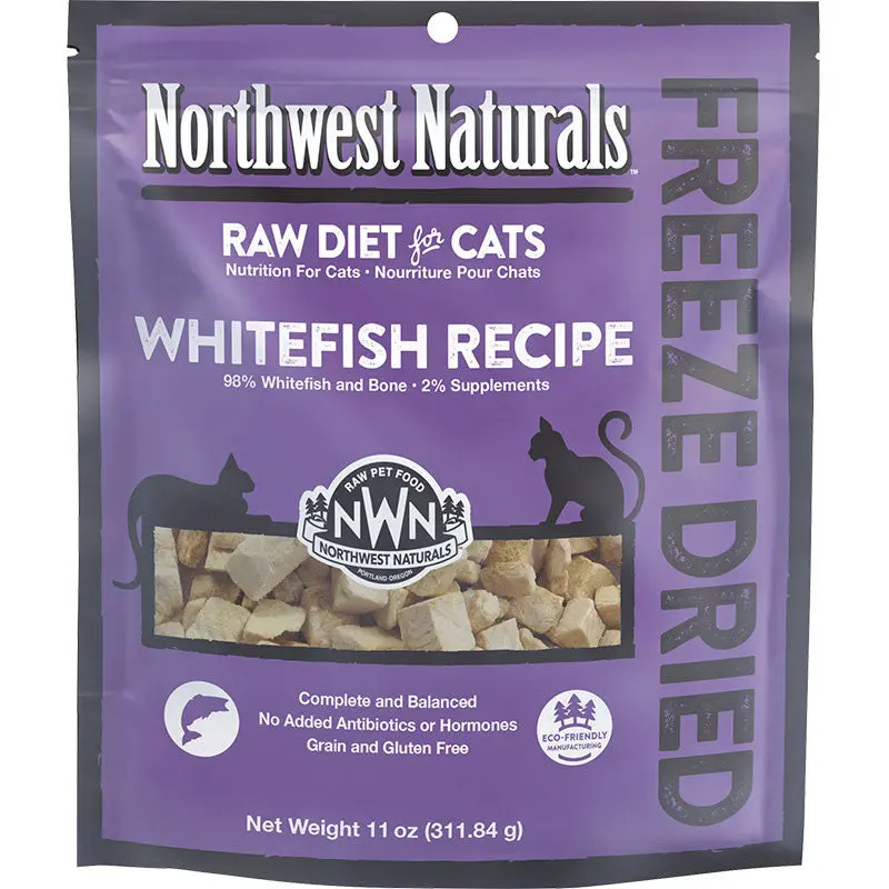 Northwest Naturals Freeze Dried Whitefish Cat Nibbles 11oz