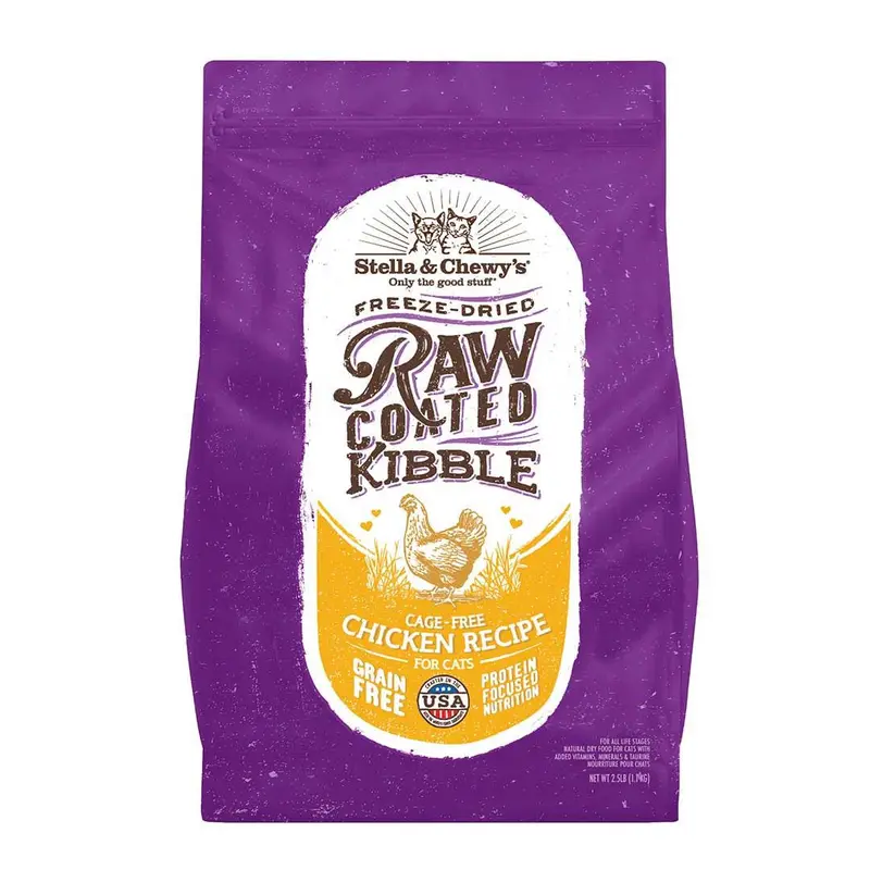Stella & Chewy's Cat Raw Coated Chicken 2.5lb 