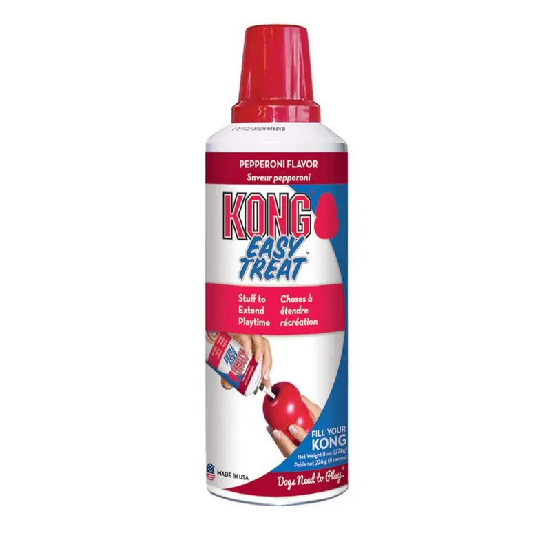 KONG Easy Treat Pepperoni Dog Treat 8oz