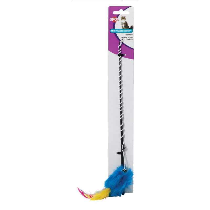 Spot Mini Teaser Wand Cat Toy Assorted 12 in