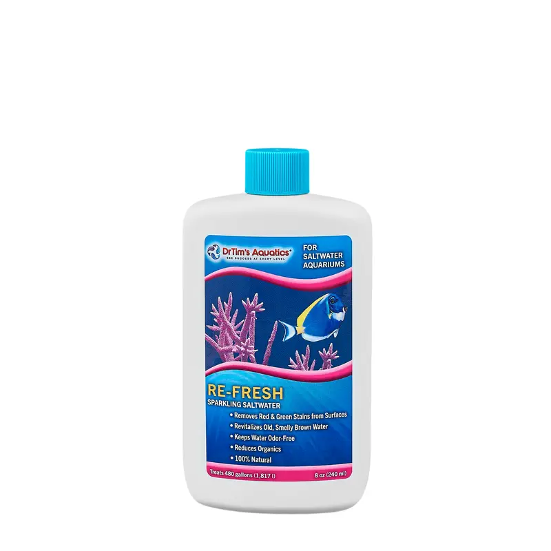Dr. Tim's Aquatics Re-Fresh Revitalizer for Saltwater Aquarium 8 fl. oz