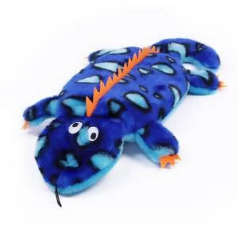 Outward Hound Invincible Gecko 4 Squeaker Yellow/Green 