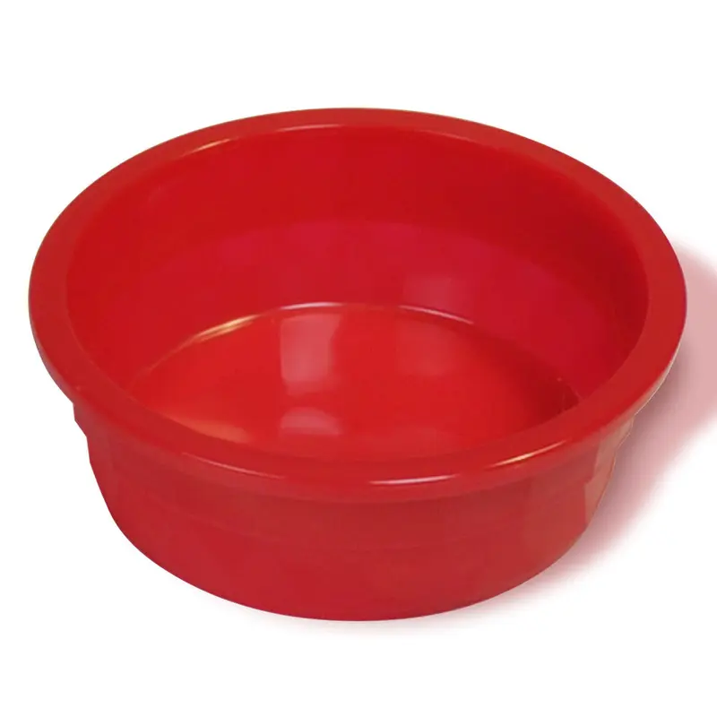 Van Ness Plastics Heavyweight Crock Dish Translucent Green 52oz LG