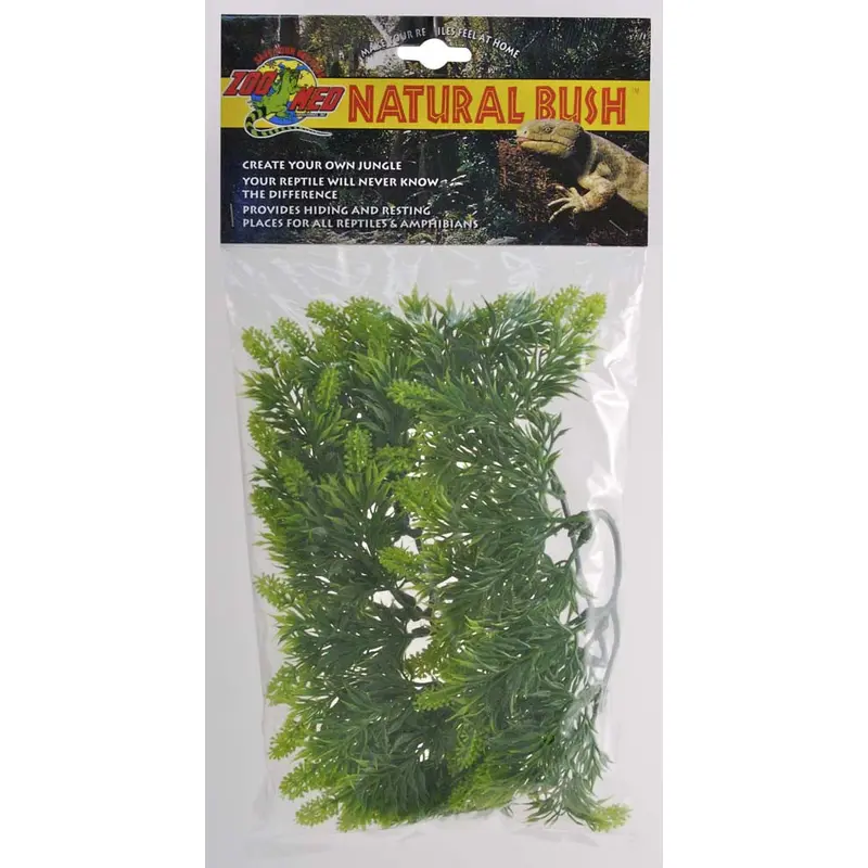 Zoo Med Natural Bush Malaysian Fern Plants Green 14in SM