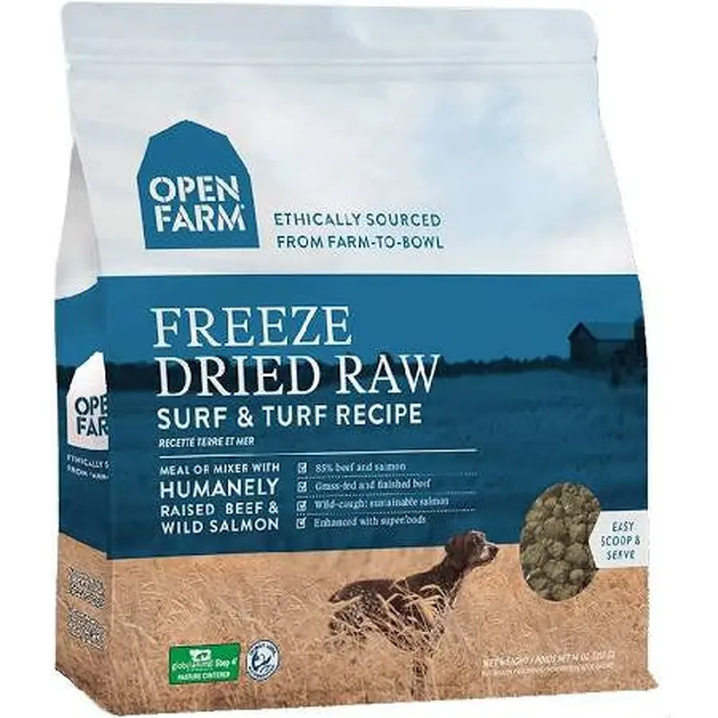 Open Farm Dog Freeze Dried Surf & Turf 13.5oz 