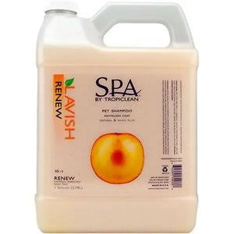 Tropiclean Dog Spa Renew Shampoo 1 Gallon 