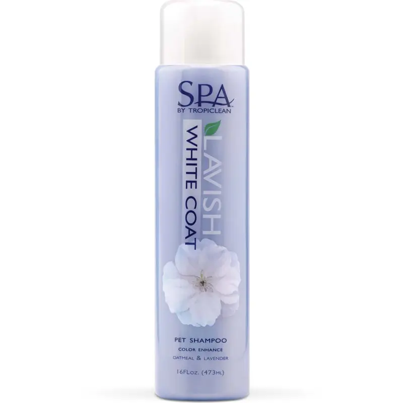 TropiClean White Coat Shampoo for Pets 16 fl. oz