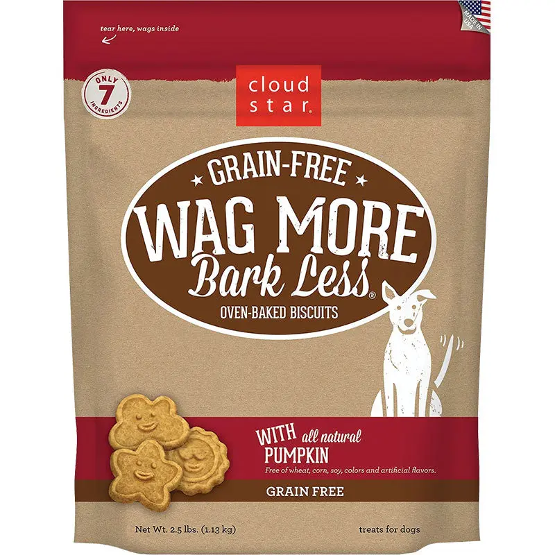Waggin More Dog Grain Free Pumpkin 2.5lb 
