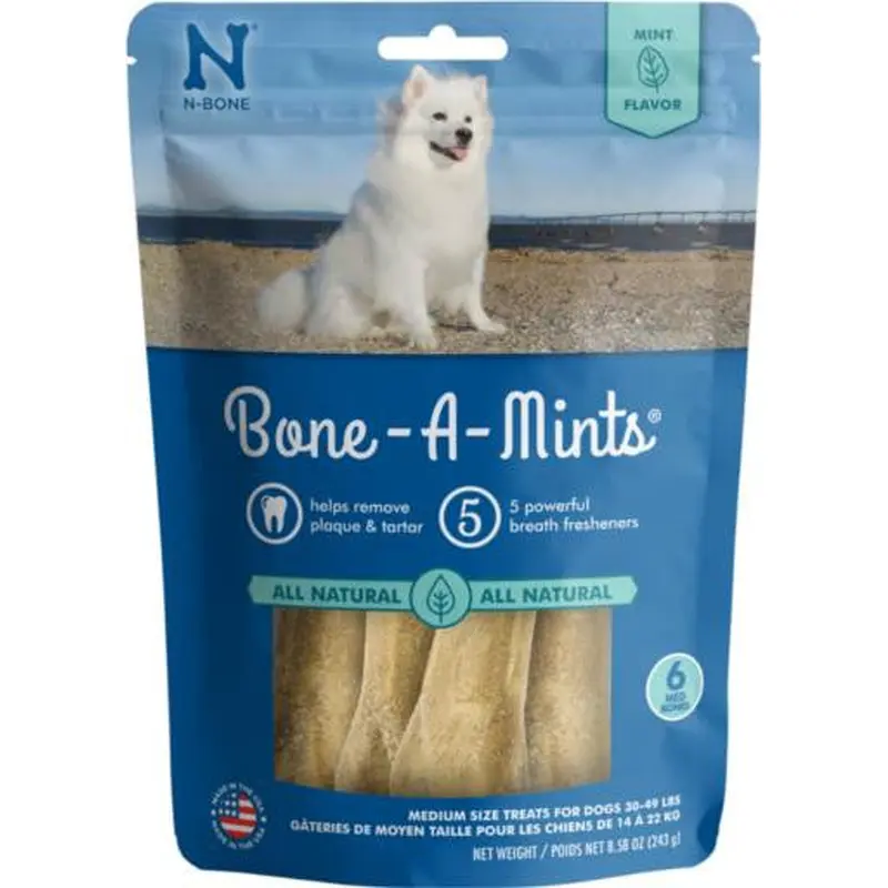 N-Bone Bone-A-Mints Wheat Free Multipack Medium 6 Ct. 