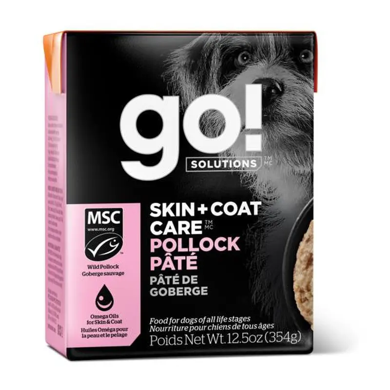 Petcurean GO! SKIN + COAT CARE Pollock P t for dogs 12/12.5oz 