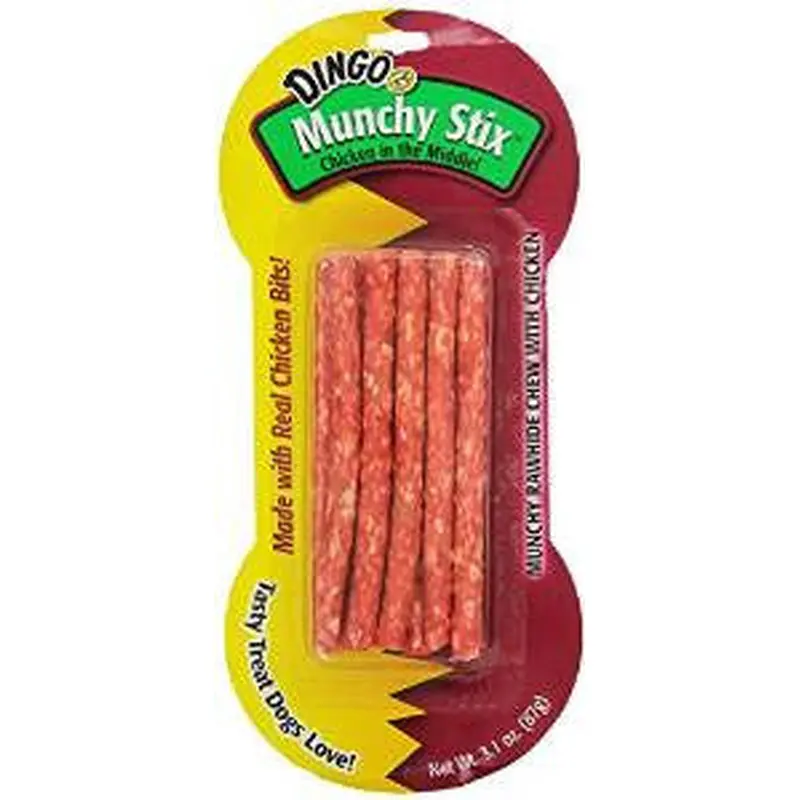 Dingo Munchy Stix - 10 Pk. 5" X 10 mm. 