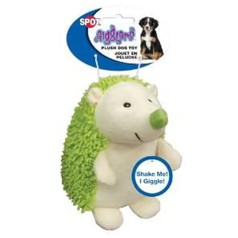 Ethical Giggler Plush Hedgehog Assorted 6.5" 