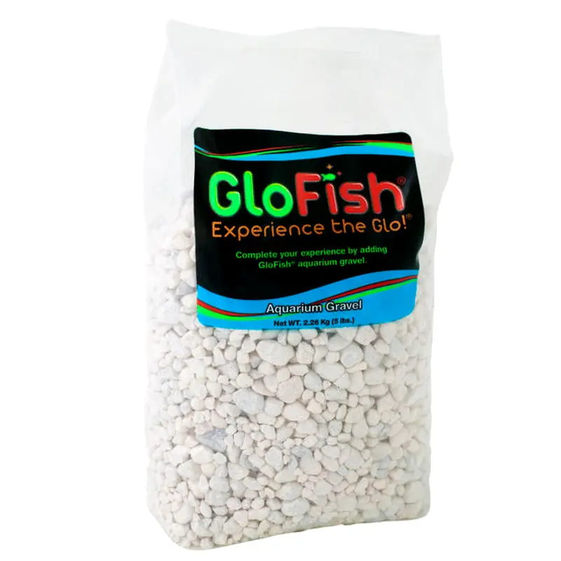 GloFish Aquarium Gravel White 5 lb