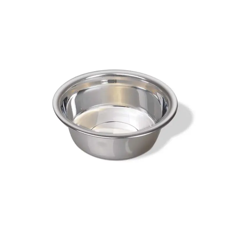 Van Ness Plastics Lightweight Stainless Steel Dish Silver MD