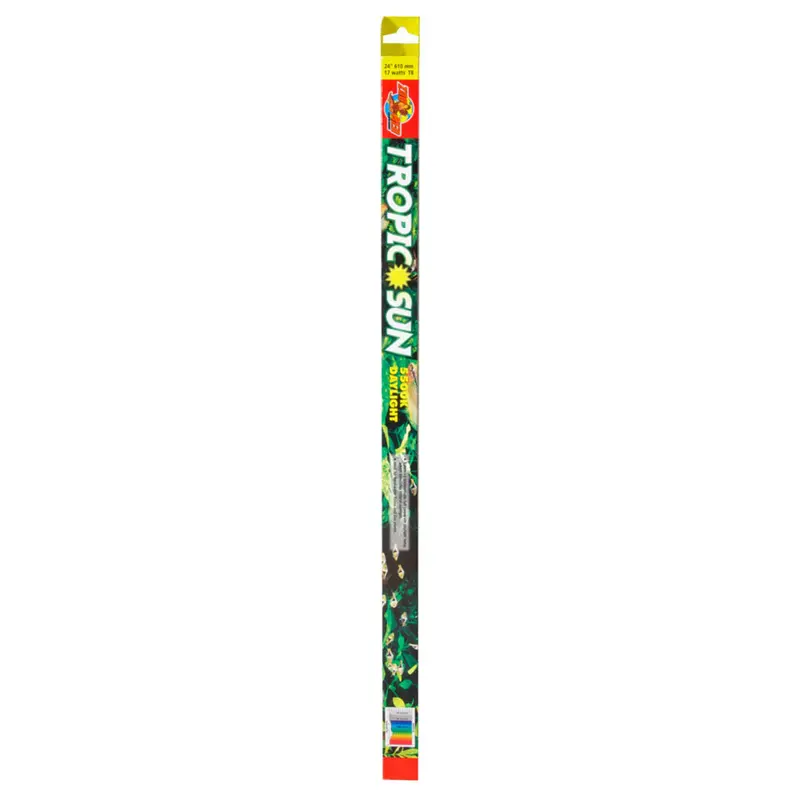 Zoo Med Tropic Sun 5500K Daylight T8 Lamp White 24 in