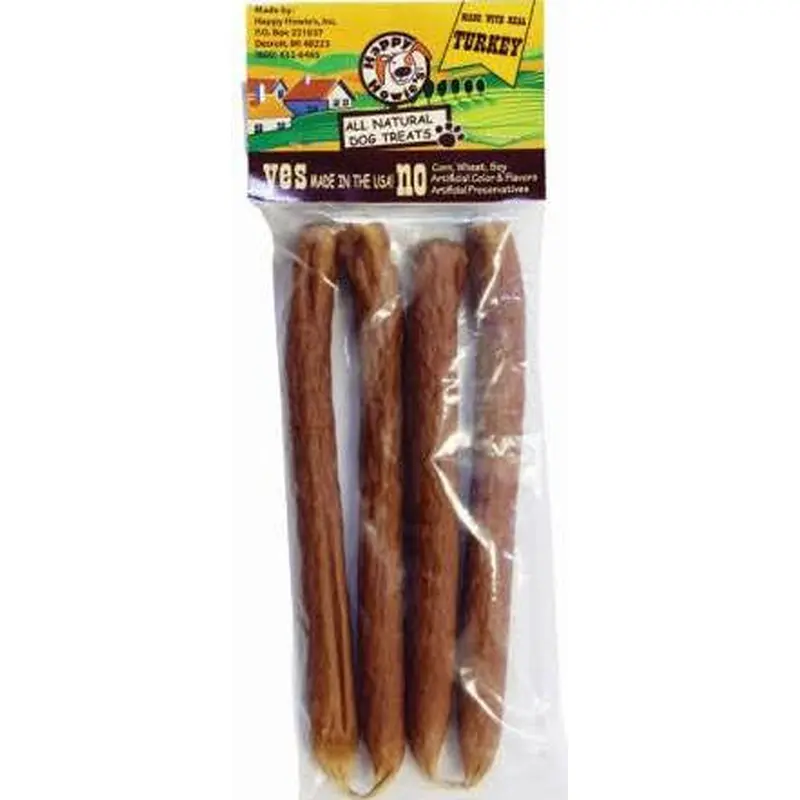 Happy Howie's Turkey Sausage Link Individually Wrapped 18/12" 
