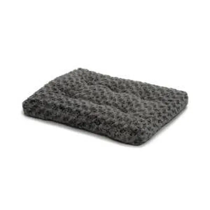 Midwest lb40648SGB Quiet Time Ombre Swirl Bed 48" Charcoal Fur 