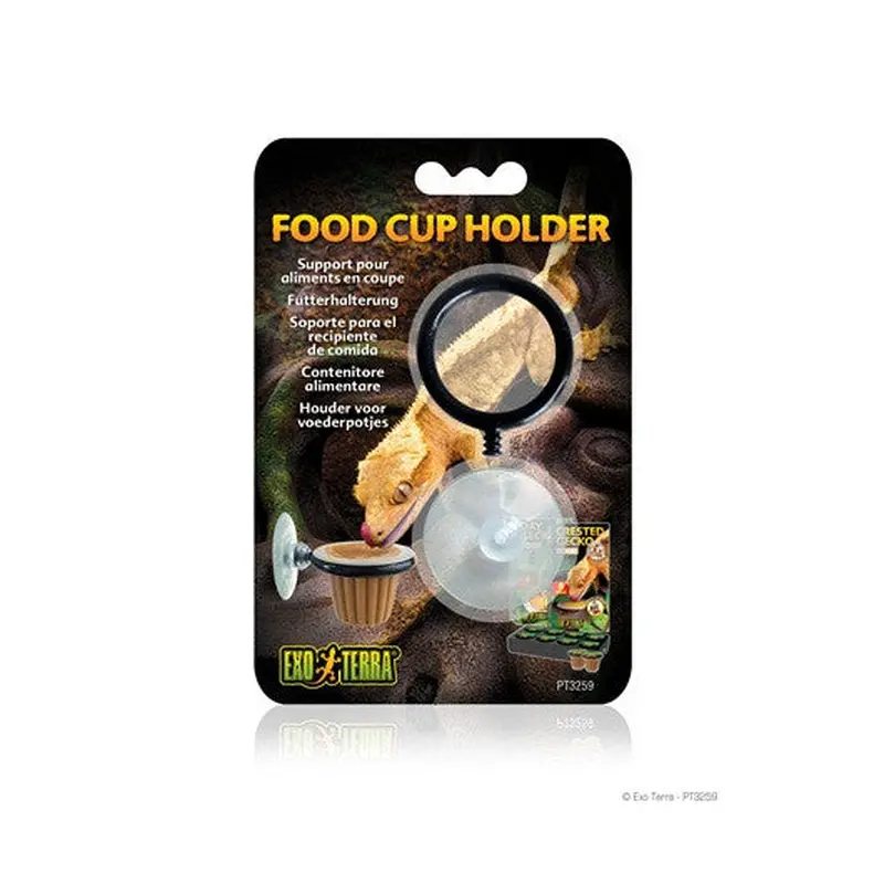 Exo Terra Food Cup Holder W/suction Cup Pt3259