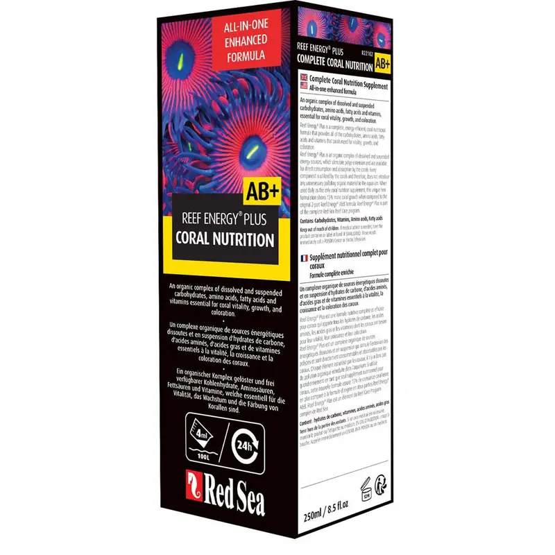 Red Sea Reef Energy Plus AB+ Coral Nutritional Supplement 8.45 fl. oz