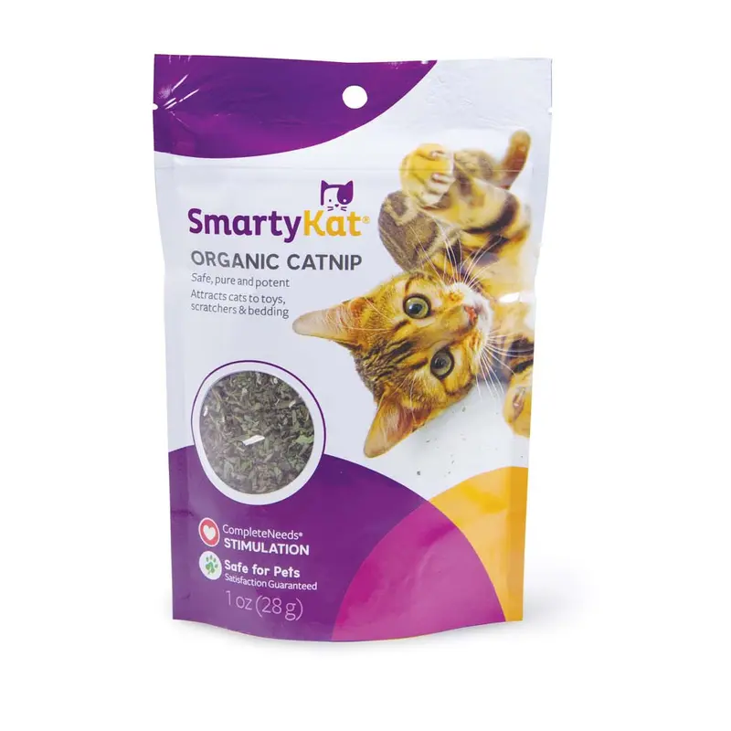 SmartyKat Certified Organic Catnip 1oz