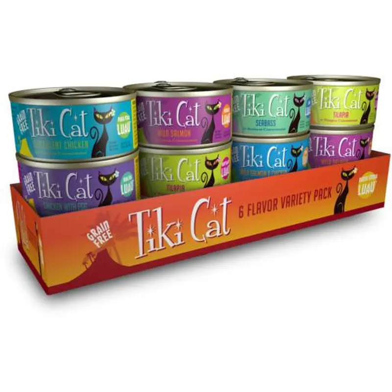 Tiki Cat Queen Emma Variety Pack 12/2.8 oz. 