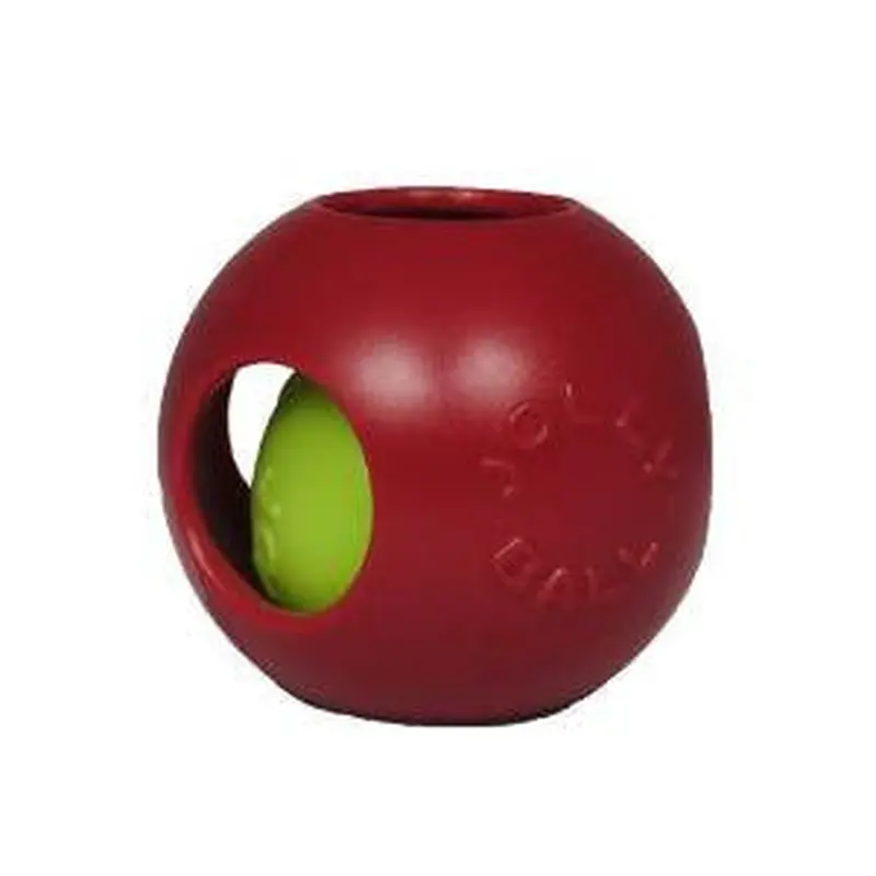 Jolly Pets Teaser Ball Red 8" 
