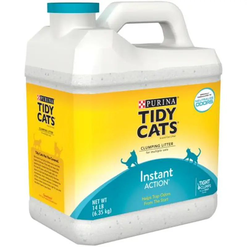 Tidy Cats Instant Action Scoop Clumping Cat Litter 3 / 14 lb Jugs 