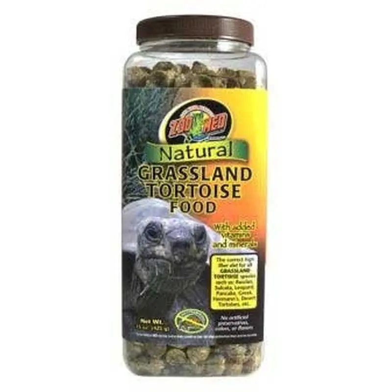 Zoo Med Natural Grassland Tortoise Dry Food 35 oz