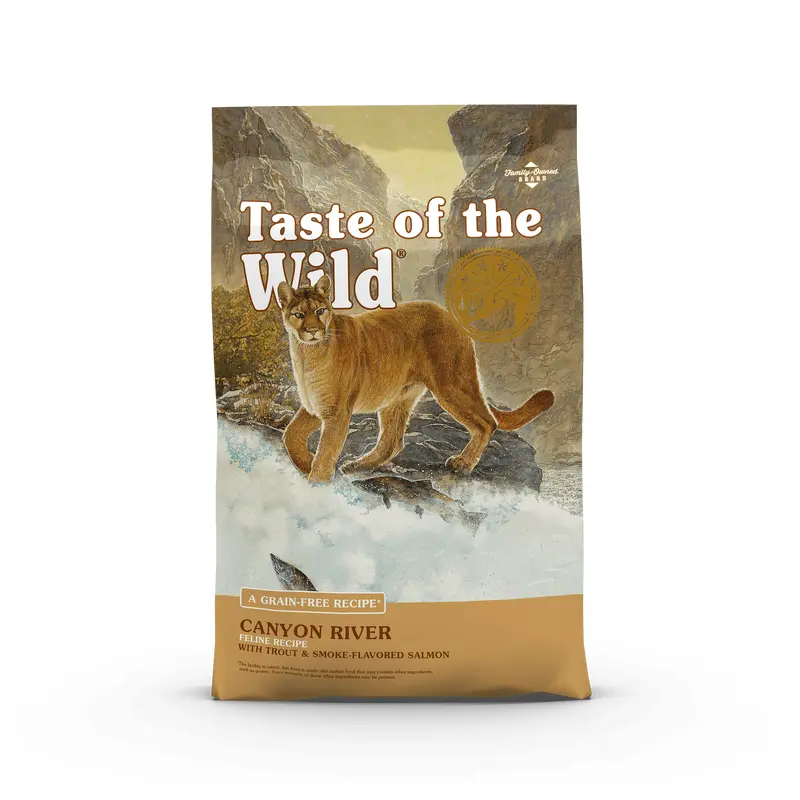 Taste of the Wild Canyon River Feline w/Trout and Smoked Salmon 5lb Bale 