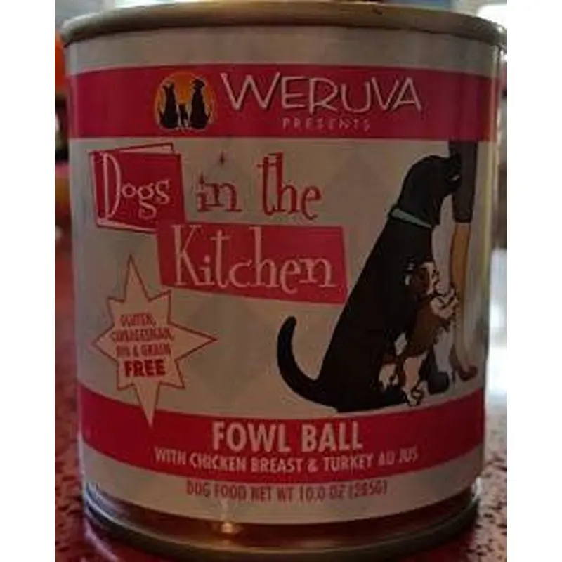 Weruva Fowl Ball Chicken /tky 12/10oz 
