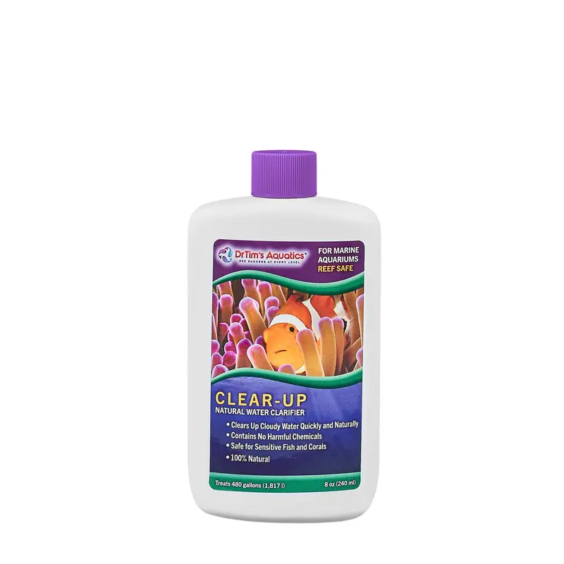 Dr. Tim's Aquatics Clear-UP Natural Water Clarifier for Reef Aquarium 8 fl oz