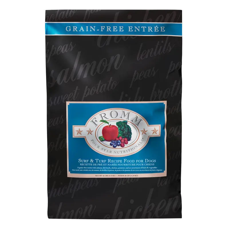 Fromm Four-Star Surf & Turf Recipe Dog Food 26 lb