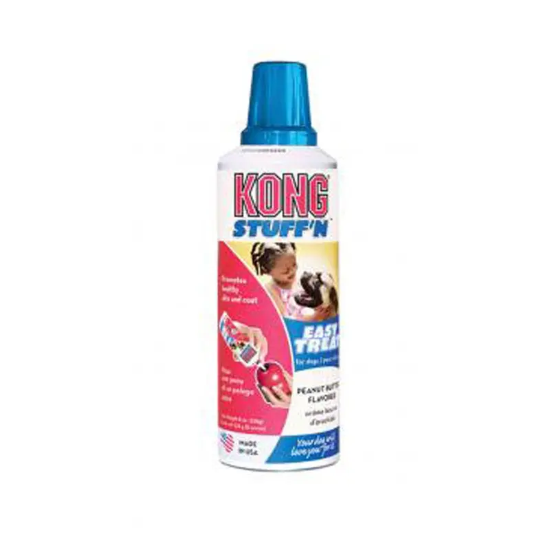 KONG Easy Treat Paste Dog Treat Peanut Butter 8 oz