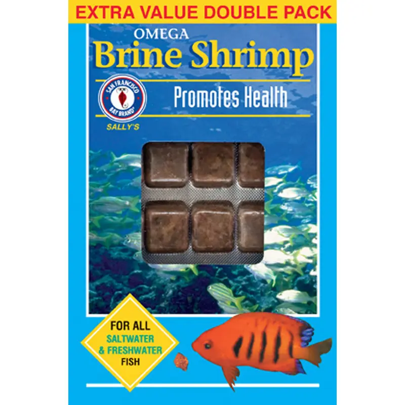 San Francisco Omega-3 Brine Shrimp Frozen Fish Food 7 oz SD-5