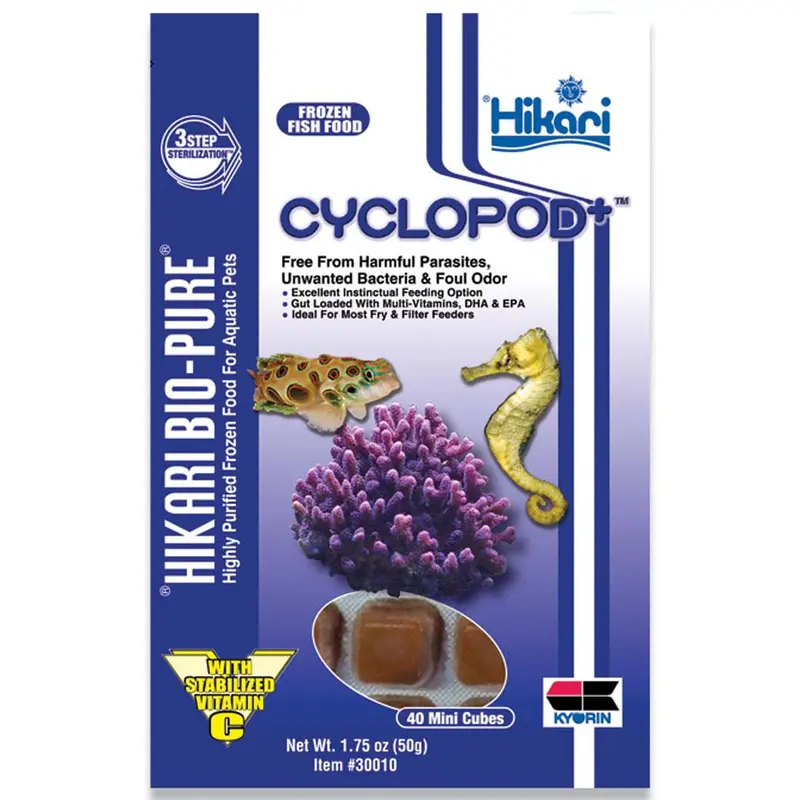Hikari Cyclopod+ Frozen Fish Food 1.75 oz SD-5