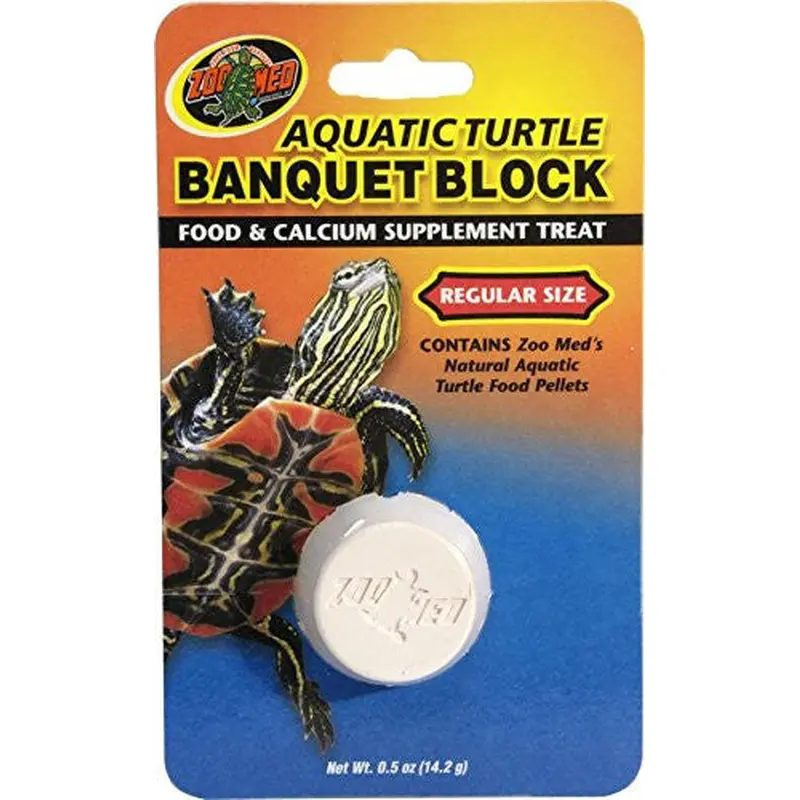 Zoo Med Aquatic Turtle Banquet Block Regular