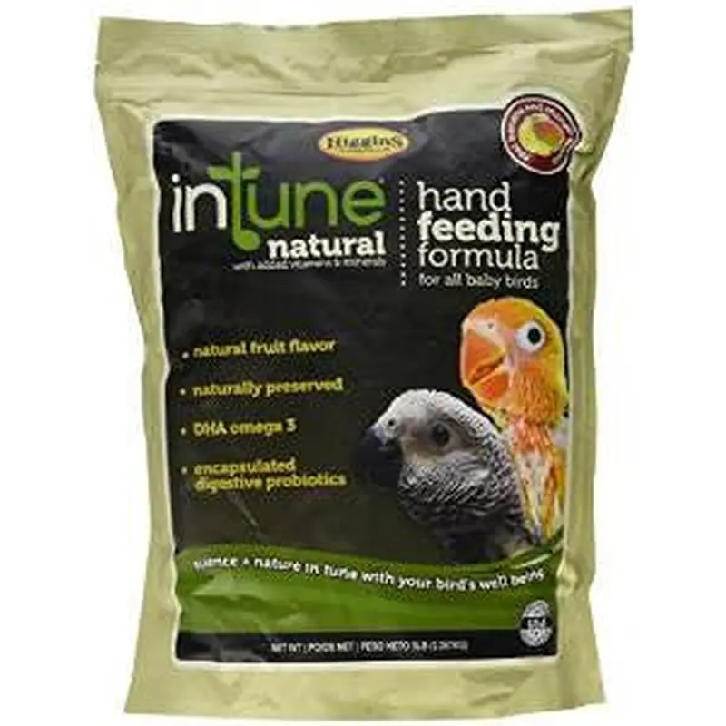 Higgins Intune Hand Feed Formula For All Baby Birds 5lb C= 6 