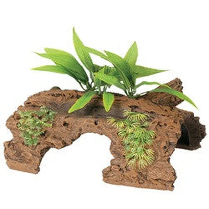 Marina Natural Malysn 1/2 Dwd.log W/plants, lg 12260