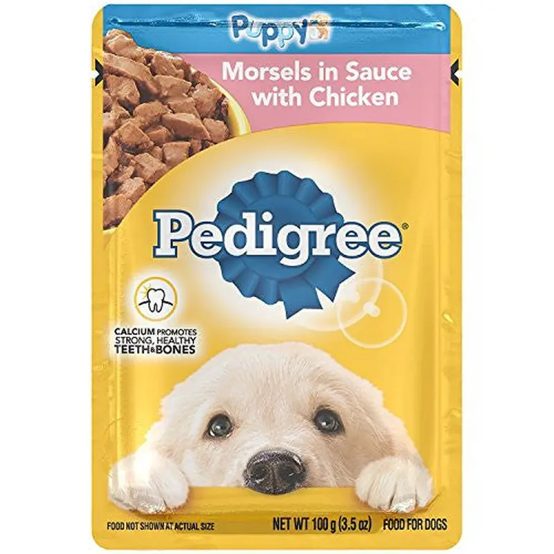 Mars Pedigree Puppy Morsels in Sauce With Chicken Single 16/3.5z