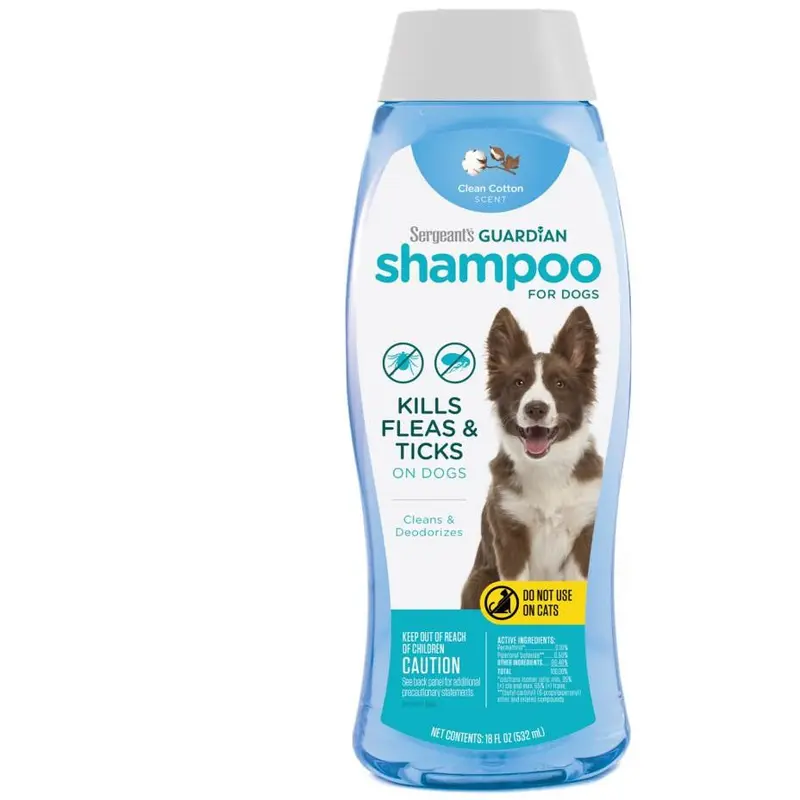 Guardian Flea & Tick Shampoo Clean Cotton 18 oz