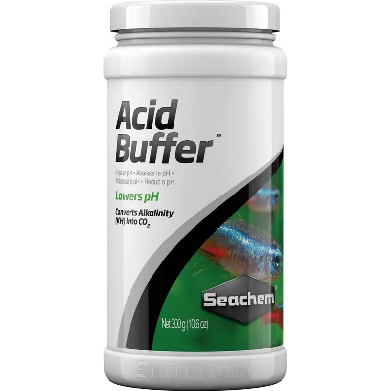 Seachem Acid Buffer Aquarium Water Treatment 10.6 oz