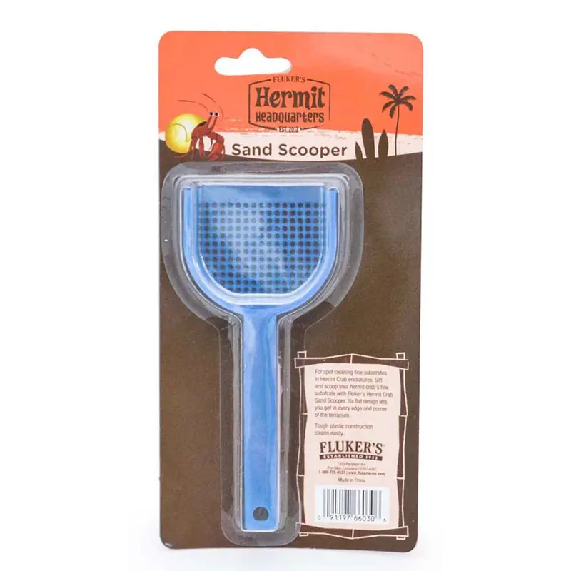 Fluker's Hermit Crab Sand Scooper Blue