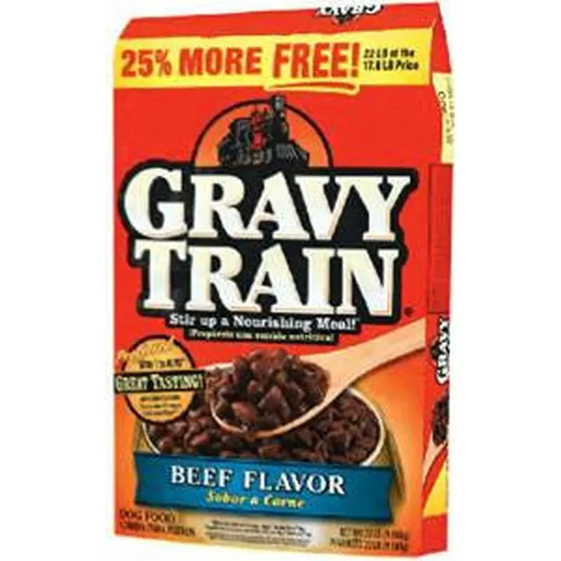 JM Smuckers Gravy Train Beefy Classic Dry Dog Food 14lb
