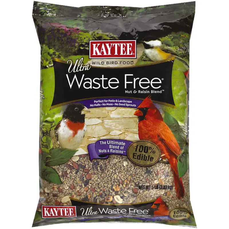 Kaytee Ultra Waste Free Nut & Raisin Blend 5 Pounds