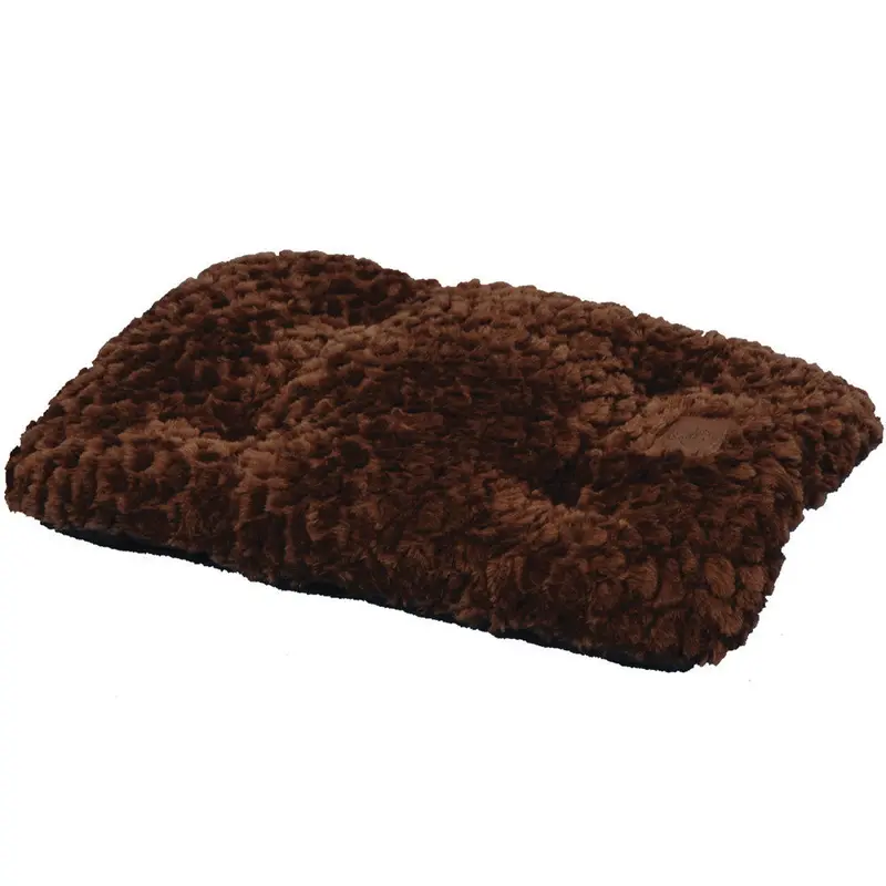 SnooZZy Plush Dog Mat Brown LG
