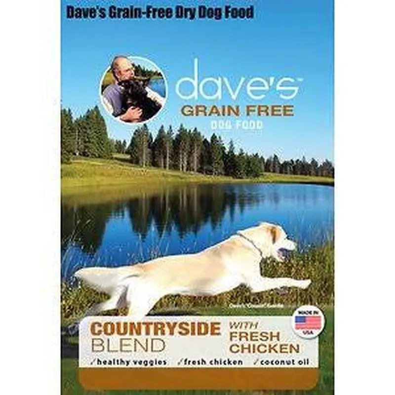 Dave's Dog Grain Free Country Blend Chicken 28lb 