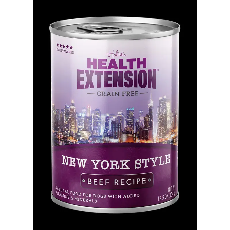 Health Extension Grain Free New York Style Beef Recipe 12/12.5oz 