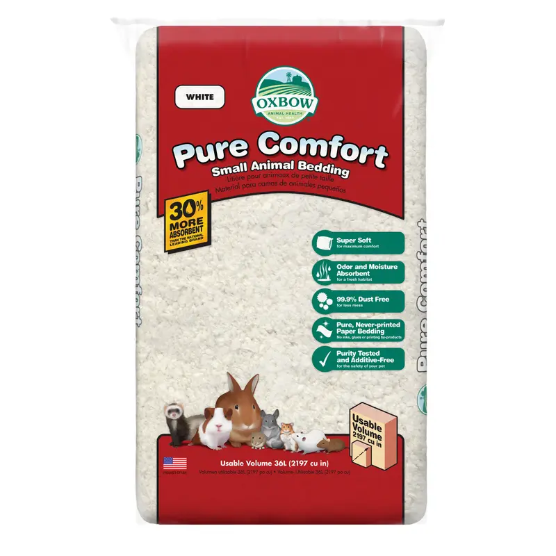 Oxbow Animal Health Pure Comfort Small Animal Bedding White 36L